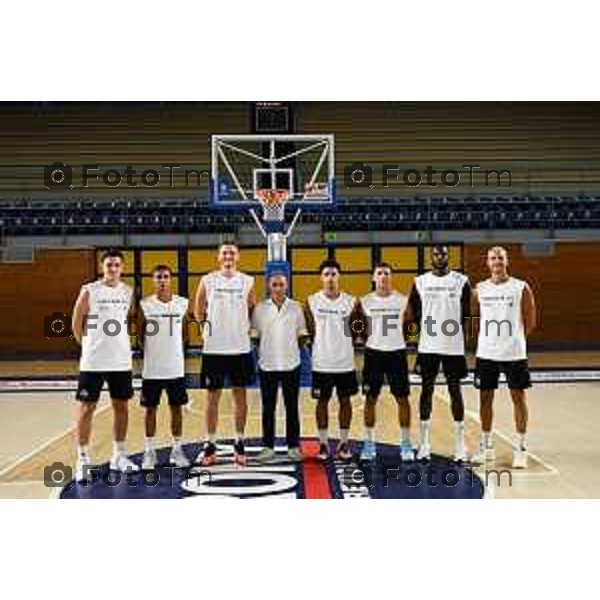 Tiziano Manzoni/LaPresse 13 .8- 2025 Italia Cronaca Bergamo Raduno Treviglio Brianza Basket: agosto 2025 al PalaFacchetti di Treviglio.