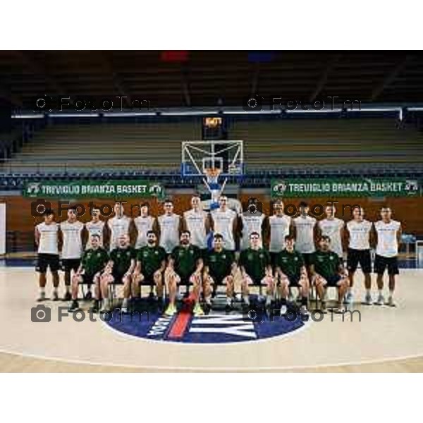 Tiziano Manzoni/LaPresse 13 .8- 2025 Italia Cronaca Bergamo Raduno Treviglio Brianza Basket: agosto 2025 al PalaFacchetti di Treviglio.