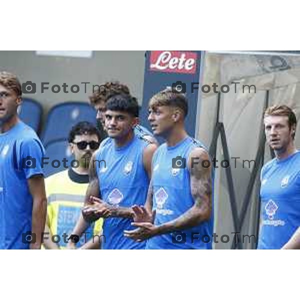 Tiziano Manzoni/LaPresse 13-8- 2025 Italia Cronaca Bergamo primo allenamento ufficiale Atalanta stadio New Balance 2025