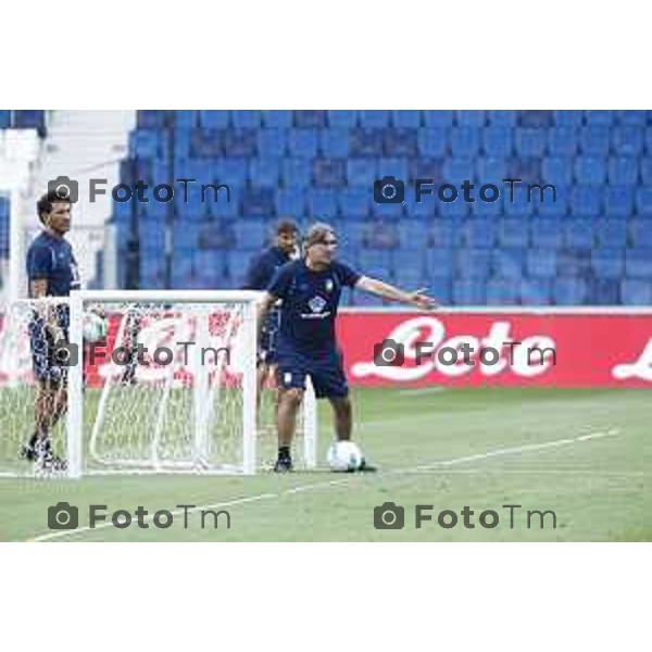 Tiziano Manzoni/LaPresse 13-8- 2025 Italia Cronaca Bergamo primo allenamento ufficiale Atalanta stadio New Balance 2025