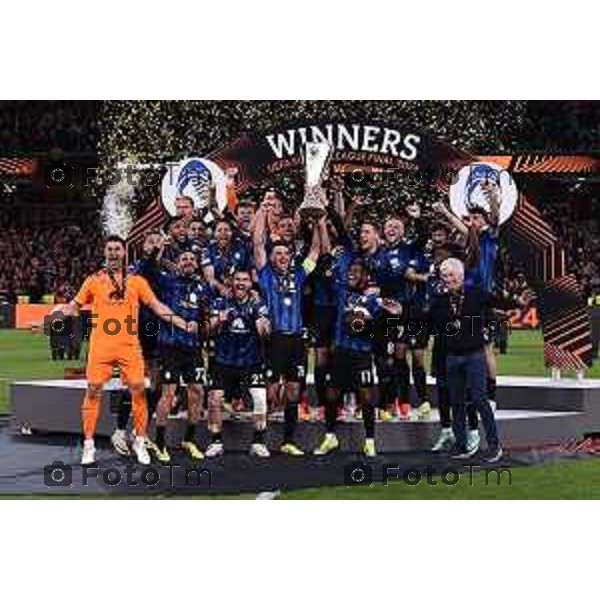 22 MAGGIO 2024 CALCIO - EUROPA LEAGUE - finale Atalanta - Bayer Leverkusen Nella foto: Premiazione
