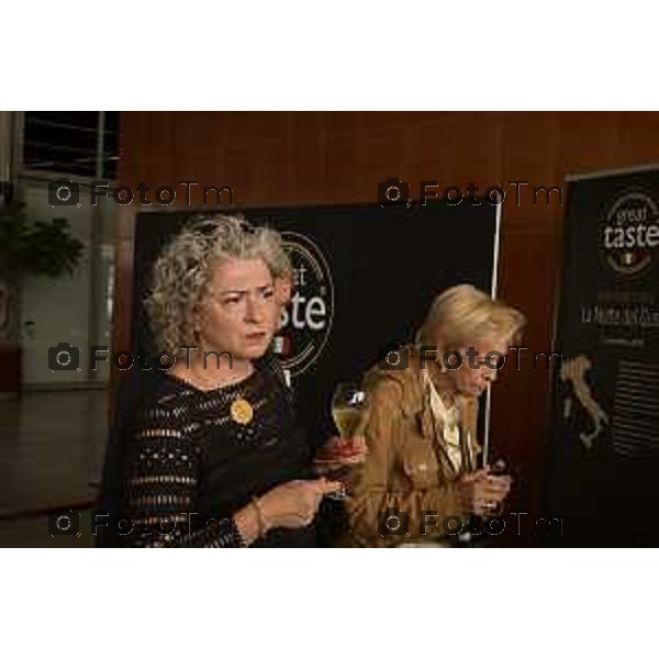 Tiziano Manzoni/LaPresse 2-7 2025 Italia Cronaca Bergamo spazio contemporaneo Gres Art 67 evento conclusivo di Great Taste in Italy, l’edizione zero di uno dei più autorevoli sistemi di valutazione e accreditamento di prodotti alimentari nel mondo, nata con l\'obiettivo di celebrare le pluralità delle eccellenze gastronomiche