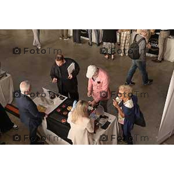 Tiziano Manzoni/LaPresse 2-7 2025 Italia Cronaca Bergamo spazio contemporaneo Gres Art 67 evento conclusivo di Great Taste in Italy, l’edizione zero di uno dei più autorevoli sistemi di valutazione e accreditamento di prodotti alimentari nel mondo, nata con l\'obiettivo di celebrare le pluralità delle eccellenze gastronomiche
