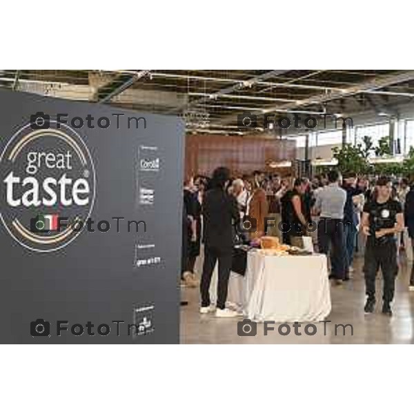 Tiziano Manzoni/LaPresse 2-7 2025 Italia Cronaca Bergamo spazio contemporaneo Gres Art 67 evento conclusivo di Great Taste in Italy, l’edizione zero di uno dei più autorevoli sistemi di valutazione e accreditamento di prodotti alimentari nel mondo, nata con l\'obiettivo di celebrare le pluralità delle eccellenze gastronomiche