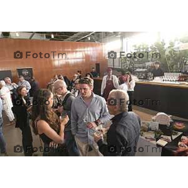 Tiziano Manzoni/LaPresse 2-7 2025 Italia Cronaca Bergamo spazio contemporaneo Gres Art 67 evento conclusivo di Great Taste in Italy, l’edizione zero di uno dei più autorevoli sistemi di valutazione e accreditamento di prodotti alimentari nel mondo, nata con l\'obiettivo di celebrare le pluralità delle eccellenze gastronomiche