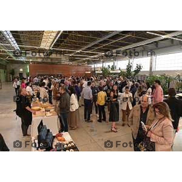 Tiziano Manzoni/LaPresse 2-7 2025 Italia Cronaca Bergamo spazio contemporaneo Gres Art 67 evento conclusivo di Great Taste in Italy, l’edizione zero di uno dei più autorevoli sistemi di valutazione e accreditamento di prodotti alimentari nel mondo, nata con l\'obiettivo di celebrare le pluralità delle eccellenze gastronomiche