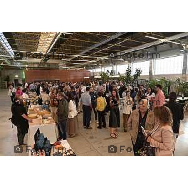 Tiziano Manzoni/LaPresse 2-7 2025 Italia Cronaca Bergamo spazio contemporaneo Gres Art 67 evento conclusivo di Great Taste in Italy, l’edizione zero di uno dei più autorevoli sistemi di valutazione e accreditamento di prodotti alimentari nel mondo, nata con l\'obiettivo di celebrare le pluralità delle eccellenze gastronomiche