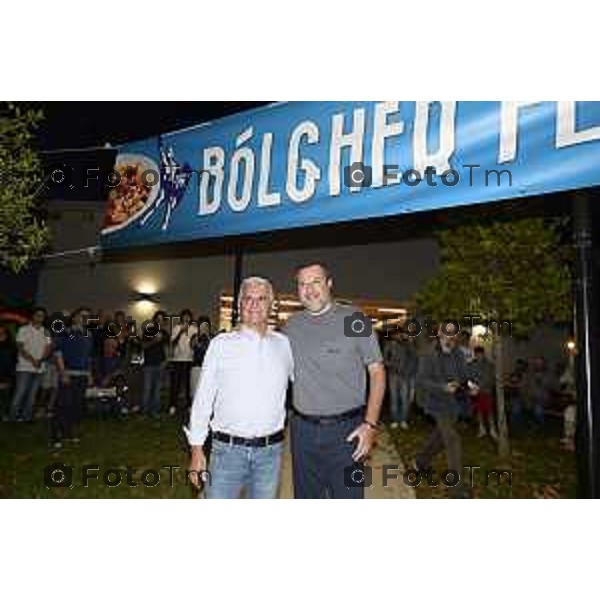 Tiziano Manzoni/LaPresse 30-8- 2025 Italia CronacaBolgare Bg Salvini alla bolgher Fest