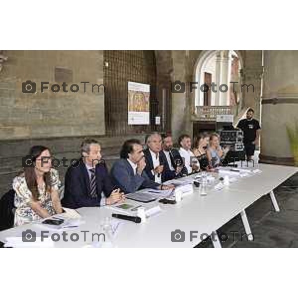 Tiziano Manzoni/LaPresse 05-9- 2025 Italia Cronaca Bergamo presentazione Landscape Festival I Maestri del Paesaggio quindicesima edizione Protagonista dell\'edizione 2025 sarà Sarah Price, tra le voci più influenti del Landscape design contemporaneo, che firmerà la nuova visione della Green Square in Piazza Vecchia, cuore simbolico del Festival.