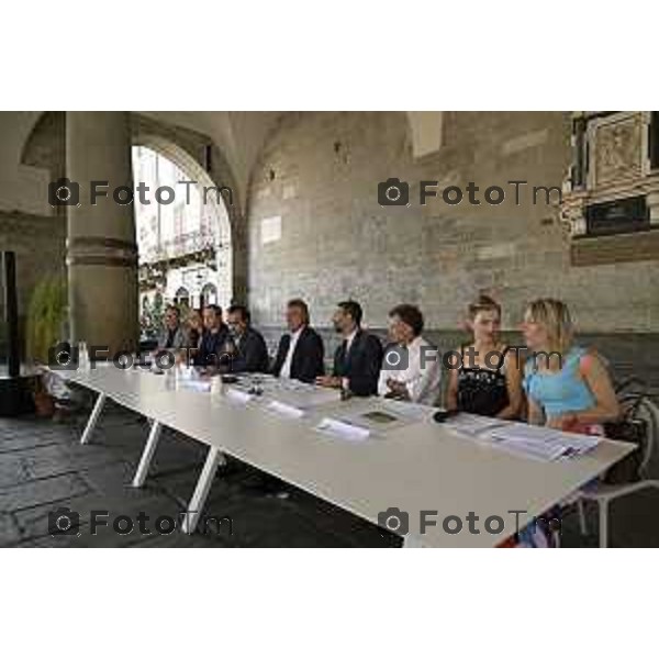 Tiziano Manzoni/LaPresse 05-9- 2025 Italia Cronaca Bergamo presentazione Landscape Festival I Maestri del Paesaggio quindicesima edizione Protagonista dell\'edizione 2025 sarà Sarah Price, tra le voci più influenti del Landscape design contemporaneo, che firmerà la nuova visione della Green Square in Piazza Vecchia, cuore simbolico del Festival.