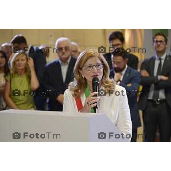 Tiziano Manzoni/LaPresse 05-9- 2025 Italia Cronaca Bergamo Fiera Nuova e Promoberg inaugurazione Fiera di Sant’Alessandro 2025.