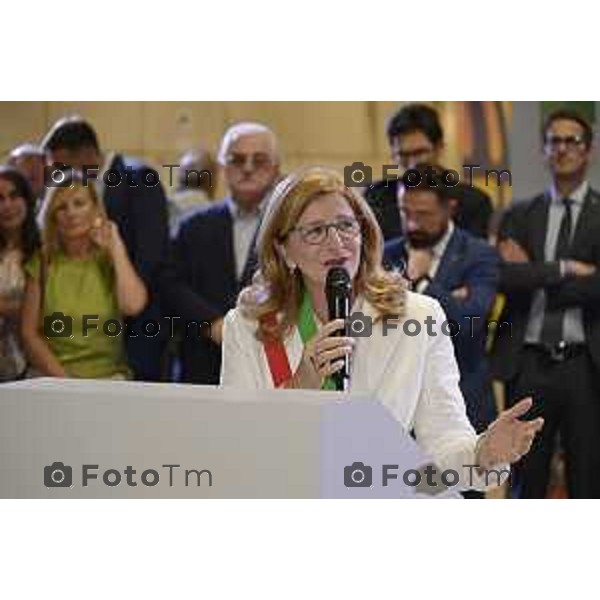 Tiziano Manzoni/LaPresse 05-9- 2025 Italia Cronaca Bergamo Fiera Nuova e Promoberg inaugurazione Fiera di Sant’Alessandro 2025.