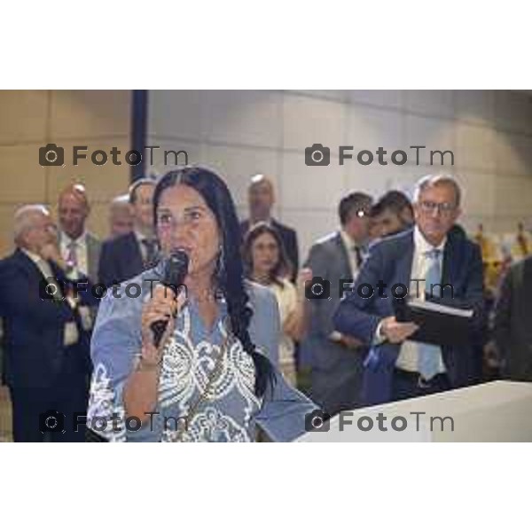 Tiziano Manzoni/LaPresse 05-9- 2025 Italia Cronaca Bergamo Fiera Nuova e Promoberg inaugurazione Fiera di Sant’Alessandro 2025.