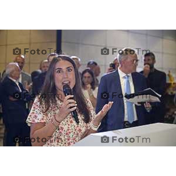 Tiziano Manzoni/LaPresse 05-9- 2025 Italia Cronaca Bergamo Fiera Nuova e Promoberg inaugurazione Fiera di Sant’Alessandro 2025.