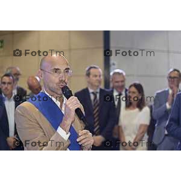Tiziano Manzoni/LaPresse 05-9- 2025 Italia Cronaca Bergamo Fiera Nuova e Promoberg inaugurazione Fiera di Sant’Alessandro 2025.