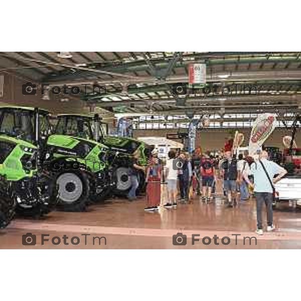 Tiziano Manzoni/LaPresse 05-9- 2025 Italia Cronaca Bergamo Fiera Nuova e Promoberg inaugurazione Fiera di Sant’Alessandro 2025.