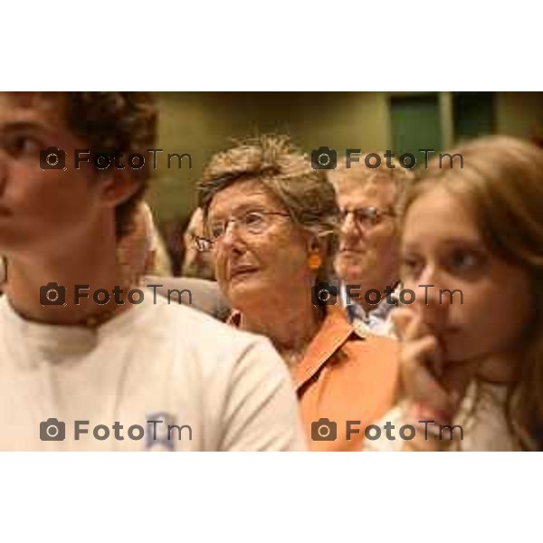 Tiziano Manzoni/LaPresse 8--9- 2025 Italia Cronaca Bergamo Bergamo presentazione del manifesto Scuole dell\'Opera Sant\'Alessandro