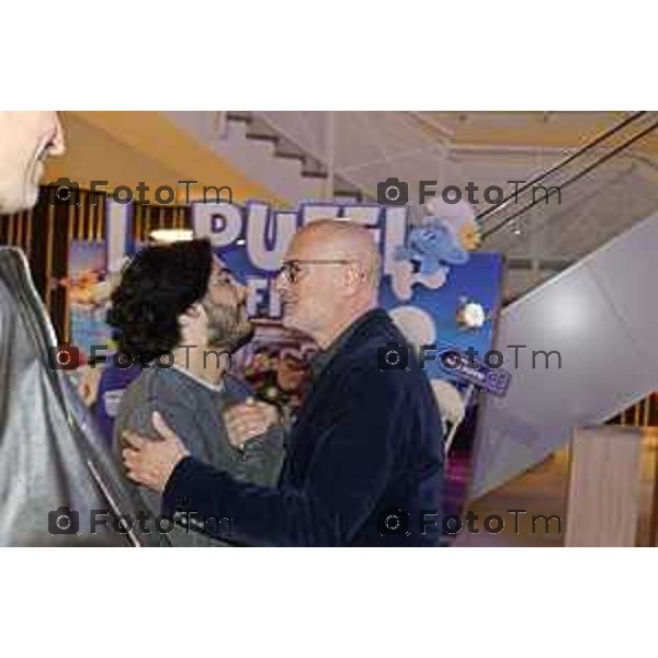 Tiziano Manzoni/LaPresse 5-9- 2025 Italia Cronaca BergamoCurno Max Angioni incontrerà il pubblico al Notorious Cinemas del film "Esprimi un desiderio" insieme al regista Volfango De Biasi.