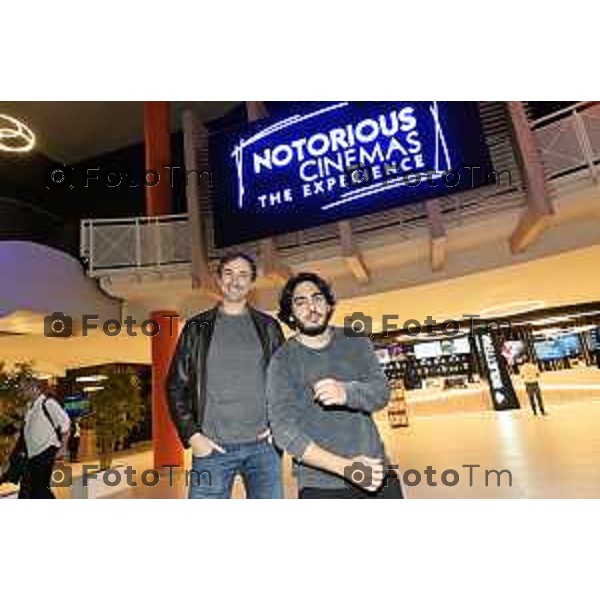 Tiziano Manzoni/LaPresse 5-9- 2025 Italia Cronaca BergamoCurno Max Angioni incontrerà il pubblico al Notorious Cinemas del film "Esprimi un desiderio" insieme al regista Volfango De Biasi.