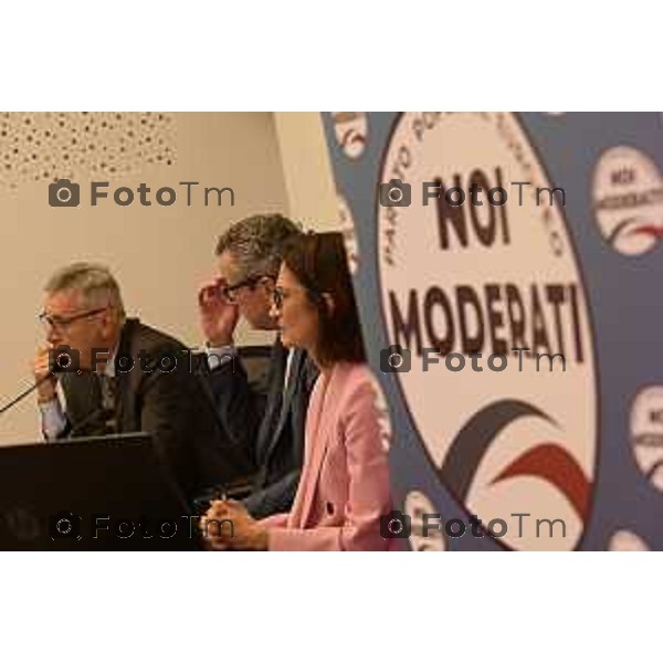 Tiziano Manzoni/LaPresse 26-09- 2025 Italia Cronaca Noi moderati” coordinatore regionale On. Alessandro Colucci e della Senatrice Mariastella Gelmini