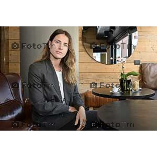 Tiziano Manzoni/LaPresse 29-09 - 2025 Italia Cronaca Bergamo Corso autodifesa donne Giulia Facchinetti