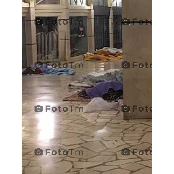 Tiziano Manzoni/LaPresse 3-10- 2025 Italia Cronaca Bergamo Bergamo Degrado galleria falzago