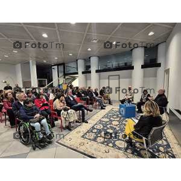 Tiziano Manzoni/LaPresse 11-10- 2025 Italia Cronaca Bergamo Fondazione della Comunità Bergamasca: nasce il Fondo Marcello Magni, prima pietra di un nuovo progetto culturale per il teatro a Bergamo