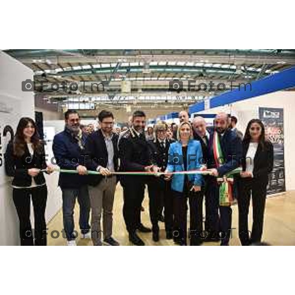Tiziano Manzoni/LaPresse 10-10- 2025 Italia Cronaca Bergamo Fiera di Bergamo la quarta edizione del Forum nazionale della Polizia Locale