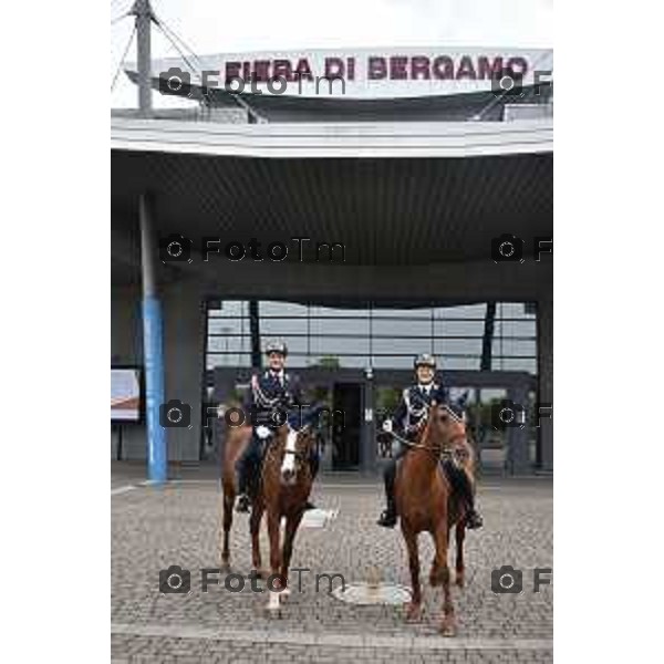 Tiziano Manzoni/LaPresse 10-10- 2025 Italia Cronaca Bergamo Fiera di Bergamo la quarta edizione del Forum nazionale della Polizia Locale