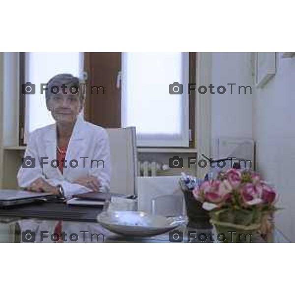Tiziano Manzoni/LaPresse 17-10- 2025 Italia Cronaca Bergamo Bergamo le sorelle gemelle Deste medici endocrinologia e otorino Anna Maria