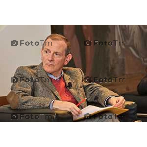 Tiziano Manzoni/LaPresse 23-10- 2025 Italia Cronaca Fondazione Banca Popolare di Bergamo con Intesa Sanpaolo: “Valore comune. La Finanza al servizio della comunità” ’intervento di Giovanni Bazoli,