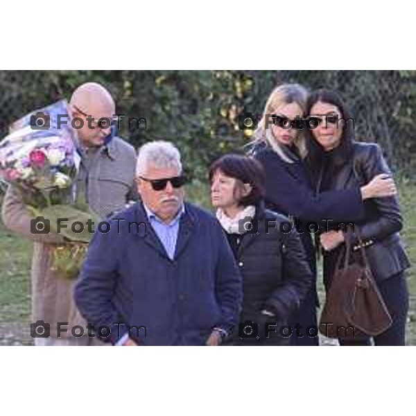 Tiziano Manzoni/LaPresse 24-10- 2025 Italia Cronaca Bergamo Strozza Bg Valle Imagna funerale della giovane Pamela Genini morta per femminicidio