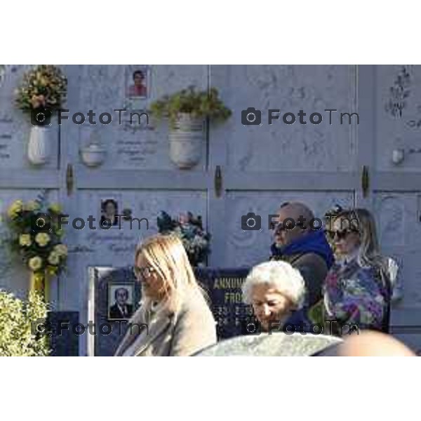 Tiziano Manzoni/LaPresse 24-10- 2025 Italia Cronaca Bergamo Strozza Bg Valle Imagna funerale della giovane Pamela Genini morta per femminicidio