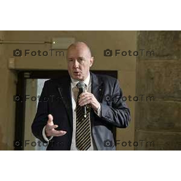 Tiziano Manzoni/LaPresse 24-10- 2025 Italia Cronaca Bergamo Bergamo inaugurazione Forme, il decennale della manifestazione. Mazzoleni