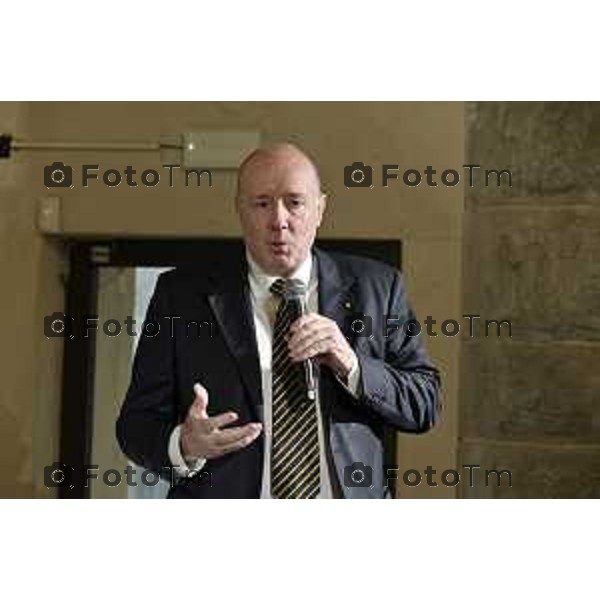 Tiziano Manzoni/LaPresse 24-10- 2025 Italia Cronaca Bergamo Bergamo inaugurazione Forme, il decennale della manifestazione. Mazzoleni