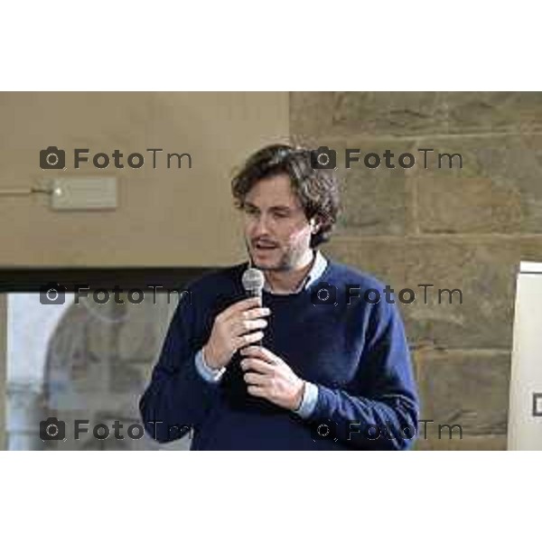 Tiziano Manzoni/LaPresse 24-10- 2025 Italia Cronaca Bergamo Bergamo inaugurazione Forme, il decennale della manifestazione. andrea tremaglia