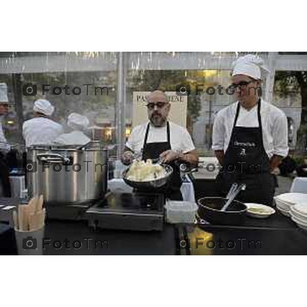 Tiziano Manzoni/LaPresse 25-10- 2025 Italia Cronaca Bergamo Bergamo INAUGURAZIONE CHEESE PARK SUL SENTIERONE