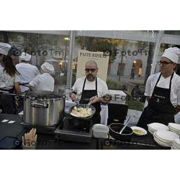 Tiziano Manzoni/LaPresse 25-10- 2025 Italia Cronaca Bergamo Bergamo INAUGURAZIONE CHEESE PARK SUL SENTIERONE