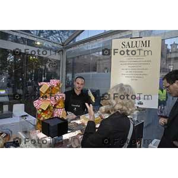 Tiziano Manzoni/LaPresse 25-10- 2025 Italia Cronaca Bergamo Bergamo INAUGURAZIONE CHEESE PARK SUL SENTIERONE