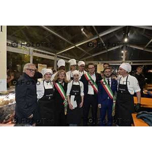 Tiziano Manzoni/LaPresse 25-10- 2025 Italia Cronaca Bergamo Bergamo INAUGURAZIONE CHEESE PARK SUL SENTIERONE