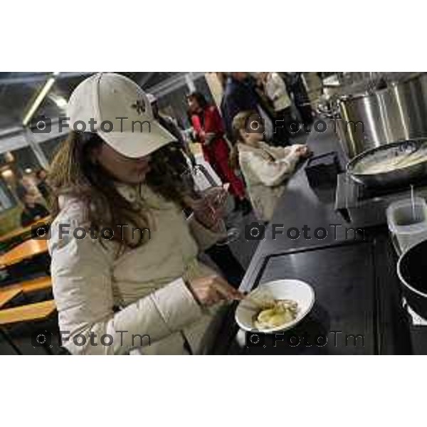 Tiziano Manzoni/LaPresse 25-10- 2025 Italia Cronaca Bergamo Bergamo INAUGURAZIONE CHEESE PARK SUL SENTIERONE