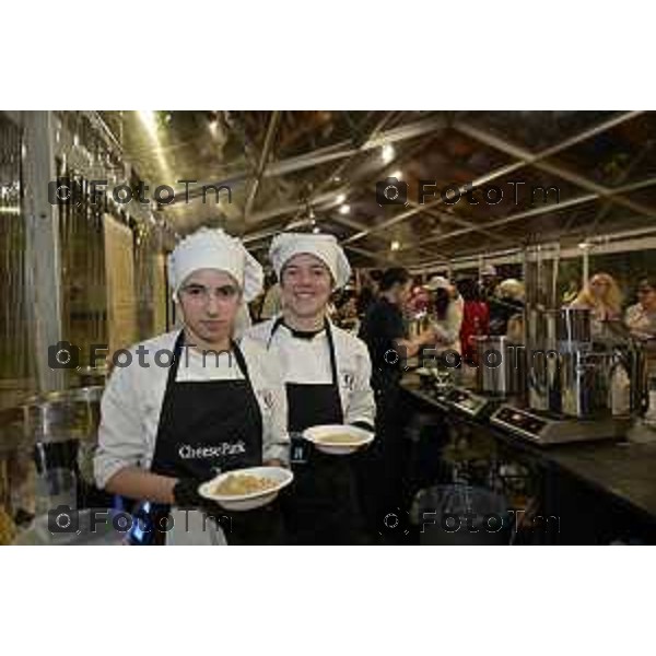 Tiziano Manzoni/LaPresse 25-10- 2025 Italia Cronaca Bergamo Bergamo INAUGURAZIONE CHEESE PARK SUL SENTIERONE