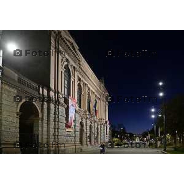 Tiziano Manzoni/LaPresse 04-9- 2025 Bergamo, Italia Cronaca Bergamo Bergamo gente bergamo bassa sentierone gente turisti