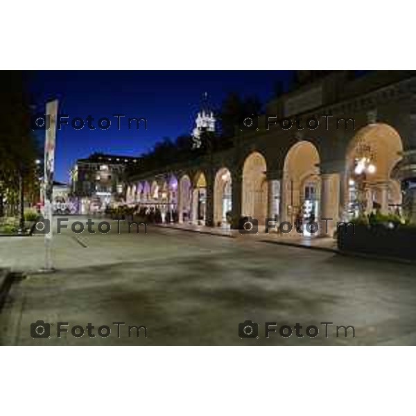 Tiziano Manzoni/LaPresse 04-9- 2025 Bergamo, Italia Cronaca Bergamo Bergamo gente bergamo bassa sentierone gente turisti