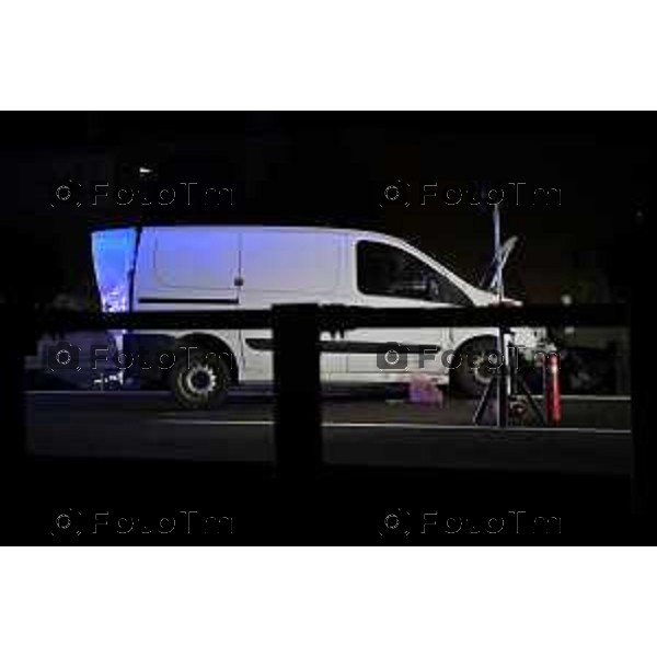 Tiziano Manzoni/LaPresse 2 5--10- 2024 Bergamo, Italia Cronacaincidente mortale a4