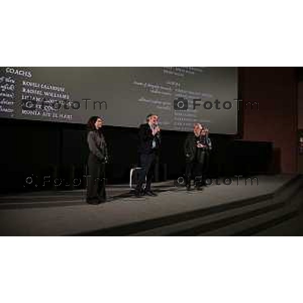 Tiziano Manzoni/LaPresse 27-10- 2025 Italia Cronaca Bergamo cinema Conca Verde Dracula - L\'amore perduto con il regista Luc Besson e Matilda De Angelis