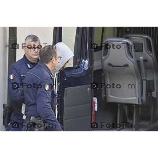 Tiziano Manzoni/LaPresse 28-10- 2025 Italia Cronaca Bergamo Bergamo Udienza Omicidio Centelleghe, Jashandeep Badhan.