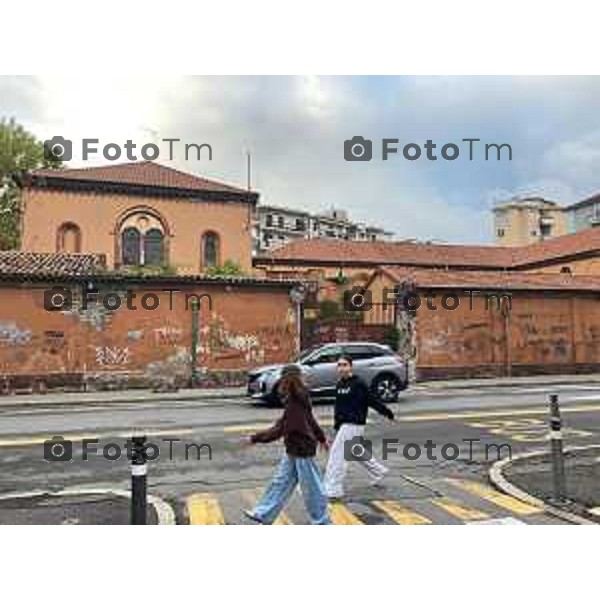 Tiziano Manzoni/LaPresse 30-10- 2025 Italia Cronaca Bergamo Bergamo Ex caserma Scotti degrado