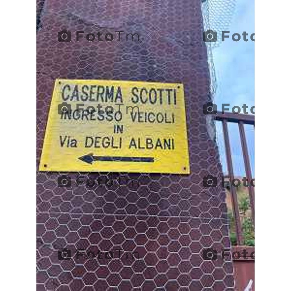 Tiziano Manzoni/LaPresse 30-10- 2025 Italia Cronaca Bergamo Bergamo Ex caserma Scotti degrado