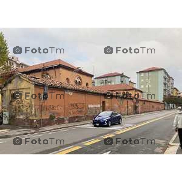 Tiziano Manzoni/LaPresse 30-10- 2025 Italia Cronaca Bergamo Bergamo Ex caserma Scotti degrado